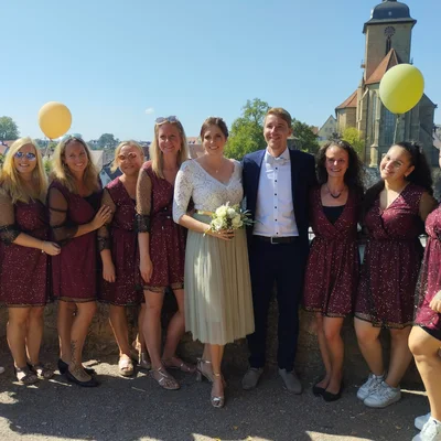 Die Hochzeitsglocken läuten für Ann-Kathrin und Marco
